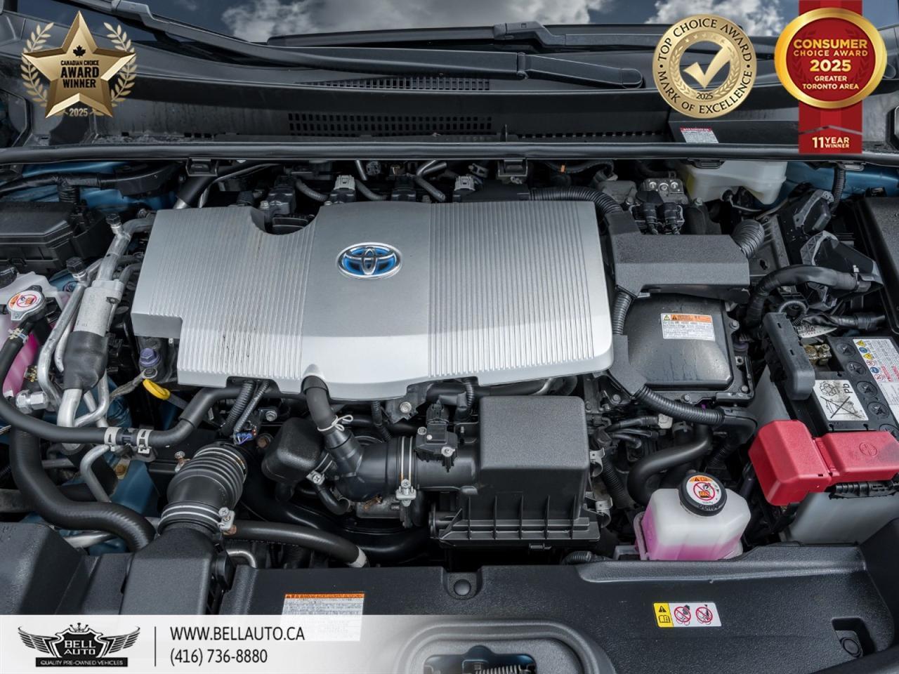 2021 Toyota Prius Prime HYBRID | NAVI | B.CAM | NULUXE LEATHER | POWER SEAT | ONSTAR | NOACCIDENT Toronto ON