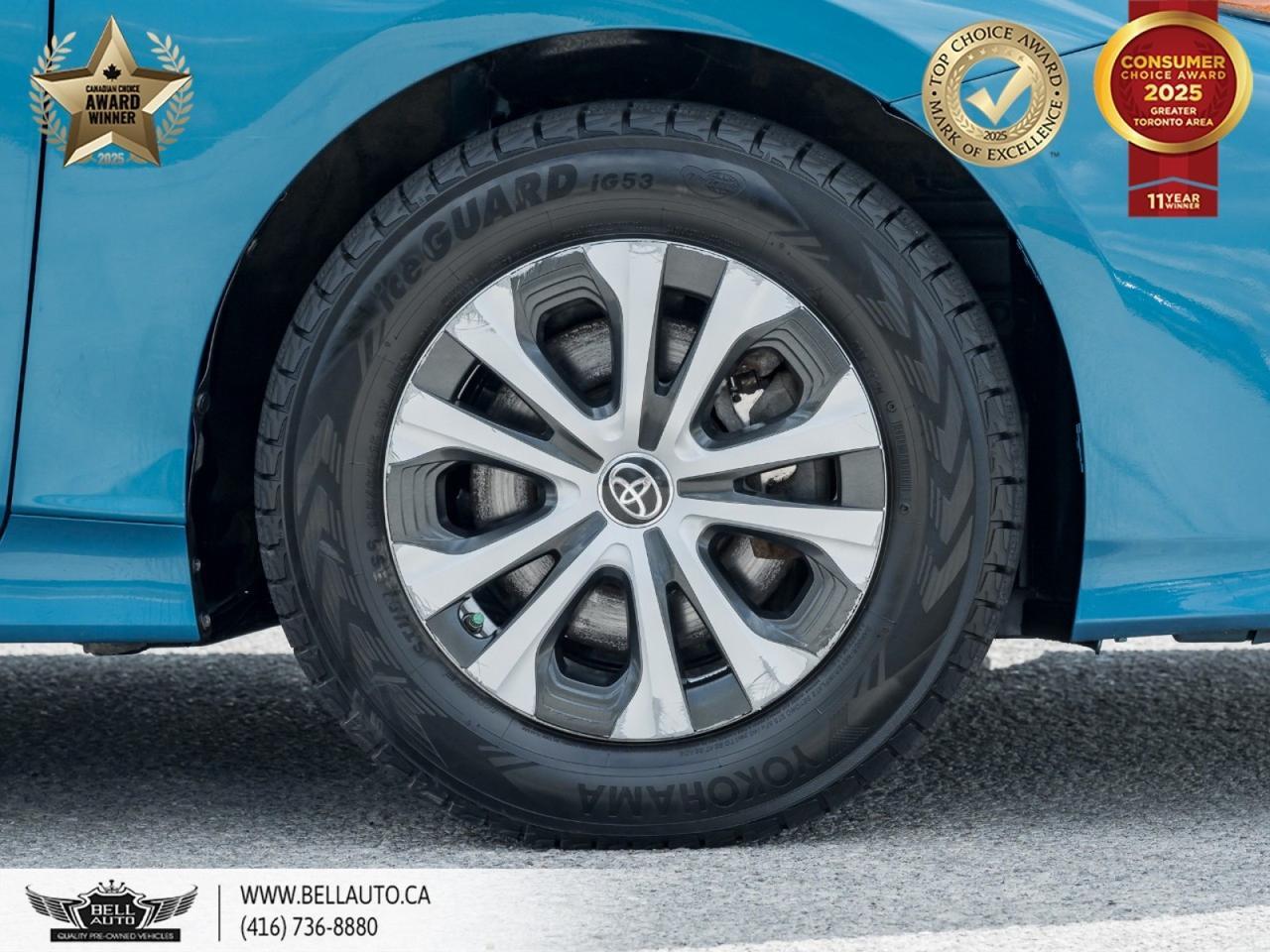 2021 Toyota Prius Prime HYBRID | NAVI | BACKUPCAM | NULUXE LEATHER | POWER SEAT | ONSTAR | NO ACCIDENT Toronto ON