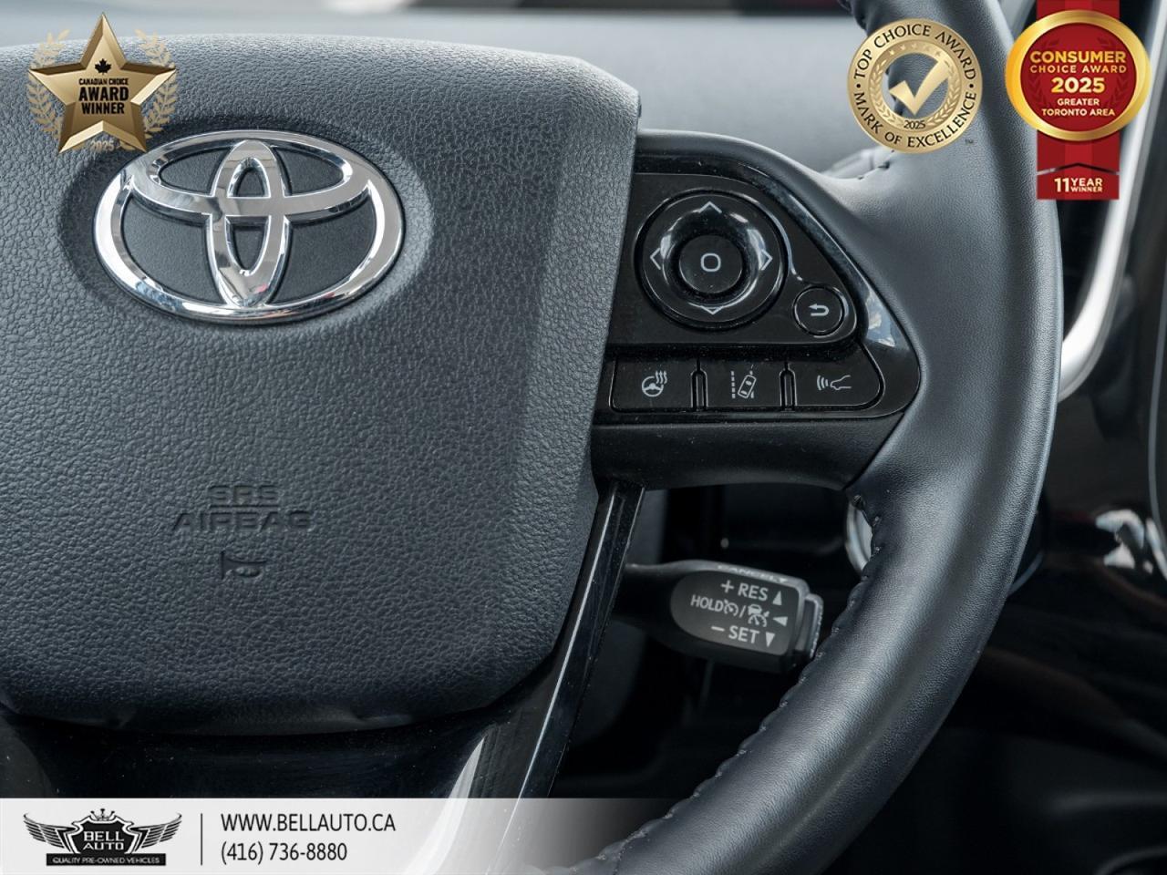 2021 Toyota Prius Prime HYBRID | NAVI | BACKUPCAM | NULUXE LEATHER | POWER SEAT | ONSTAR | NO ACCIDENT Toronto ON