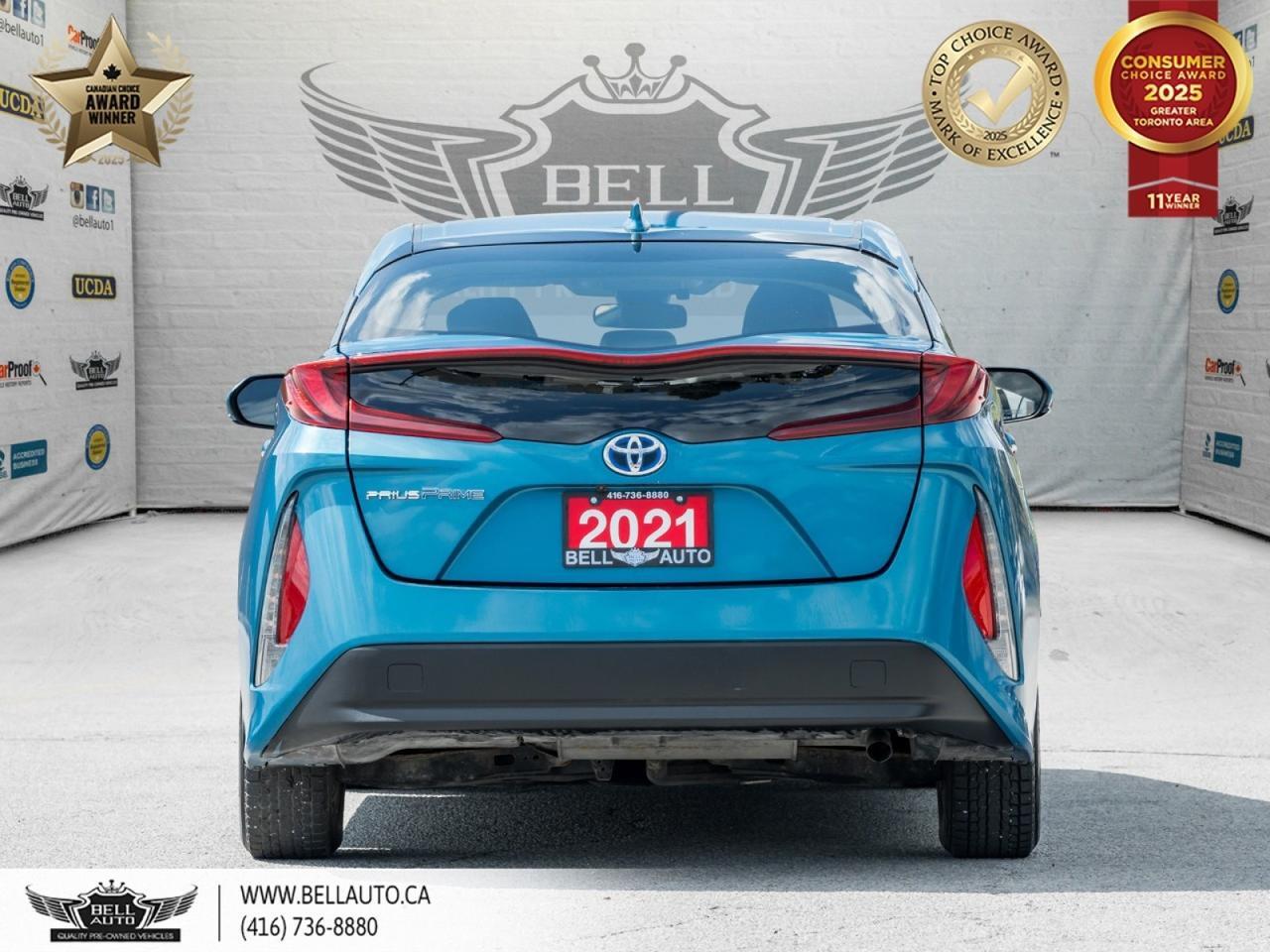 2021 Toyota Prius Prime Upgrade | HYBRID | NAVI | B.CAM | NLUXE LEATHER | POWER SEAT | NOACCIDENT Toronto ON