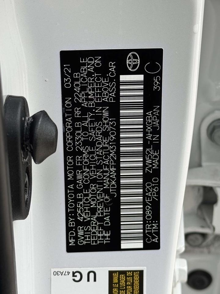 2021 Toyota Prius Prime XLE Fredericksburg VA