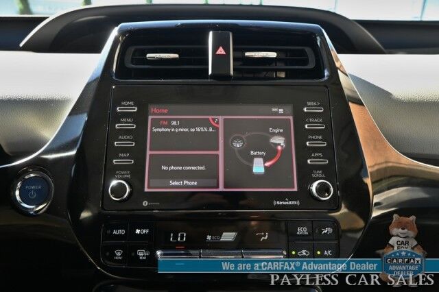 2021 Toyota Prius XLE / AWD / Hybrid / Power & Heated Leather Seats / Heated Steering Wheel / Adaptive Cruise Control / Lane Departure & Blind Spot Alert / Apple CarPlay & Android Auto / Automatic Climate Control / 51 MPG Anchorage AK