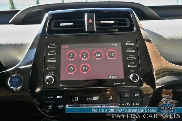 2021 Toyota Prius XLE / AWD / Hybrid / Power & Heated Leather Seats / Heated Steering Wheel / Adaptive Cruise Control / Lane Departure & Blind Spot Alert / Apple CarPlay & Android Auto / Automatic Climate Control / 51 MPG Anchorage AK