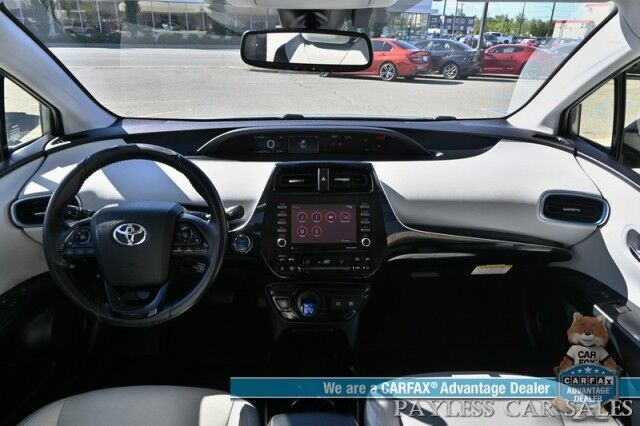 2021 Toyota Prius XLE / AWD / Hybrid / Power & Heated Leather Seats / Heated Steering Wheel / Adaptive Cruise Control / Lane Departure & Blind Spot Alert / Apple CarPlay & Android Auto / Automatic Climate Control / 51 MPG Anchorage AK