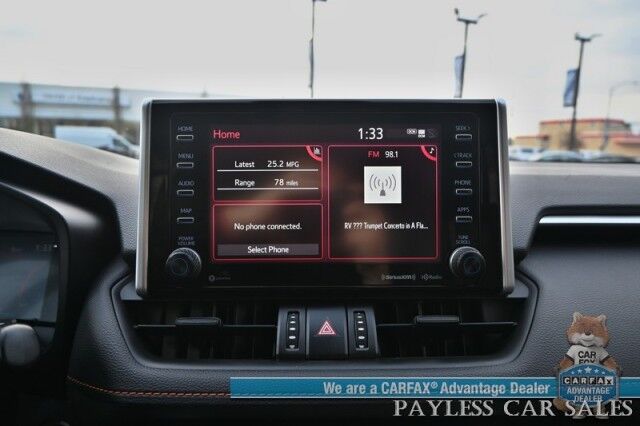 2021 Toyota RAV4 Adventure / AWD / Power Leather Seats / Adaptive Cruise / Lane Watch & Blind Spot Alert / Forward Collision Alert / Apple CarPlay & Android Auto / Keyless Entry & Start / Back Up Camera / Aluminum Wheels / 33 MPG Anchorage AK