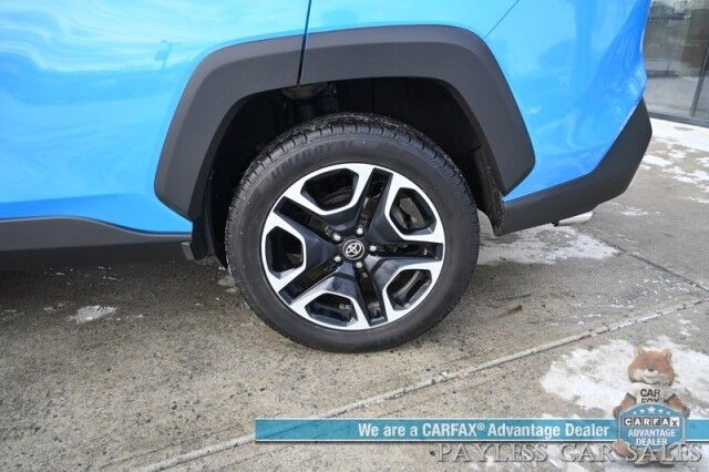 2021 Toyota RAV4 Adventure / AWD / Power Leather Seats / Adaptive Cruise / Lane Watch & Blind Spot Alert / Forward Collision Alert / Apple CarPlay & Android Auto / Keyless Entry & Start / Back Up Camera / Aluminum Wheels / 33 MPG Anchorage AK