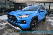 2021 Toyota RAV4 Adventure / AWD / Power Leather Seats / Adaptive Cruise / Lane Watch & Blind Spot Alert / Forward Collision Alert / Apple CarPlay & Android Auto / Keyless Entry & Start / Back Up Camera / Aluminum Wheels / 33 MPG