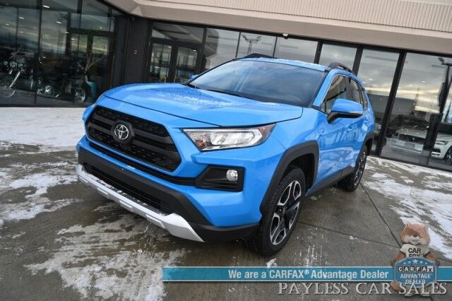 2021 Toyota RAV4 Adventure / AWD / Power Leather Seats / Adaptive Cruise / Lane Watch & Blind Spot Alert / Forward Collision Alert / Apple CarPlay & Android Auto / Keyless Entry & Start / Back Up Camera / Aluminum Wheels / 33 MPG Anchorage AK