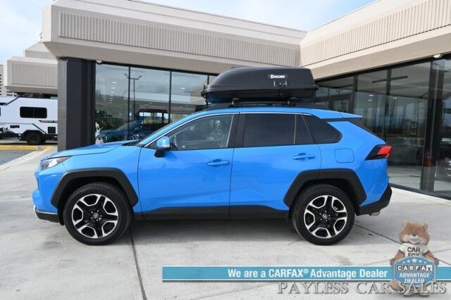 2021 Toyota RAV4 Adventure / AWD / Premium Leather Seats / Adaptive Cruise Control / Lane Watch & Blind Spot Alert / Apple CarPlay & Android Auto / Keyless Entry & Start / Bluetooth / Block Heater / Back Up Camera / 33 MPG Anchorage AK