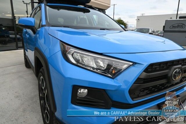 2021 Toyota RAV4 Adventure / AWD / Premium Leather Seats / Adaptive Cruise Control / Lane Watch & Blind Spot Alert / Apple CarPlay & Android Auto / Keyless Entry & Start / Bluetooth / Block Heater / Back Up Camera / 33 MPG Anchorage AK