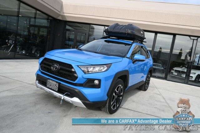 2021 Toyota RAV4 Adventure / AWD / Premium Leather Seats / Adaptive Cruise Control / Lane Watch & Blind Spot Alert / Apple CarPlay & Android Auto / Keyless Entry & Start / Bluetooth / Block Heater / Back Up Camera / 33 MPG Anchorage AK