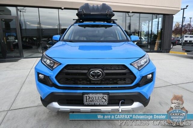 2021 Toyota RAV4 Adventure / AWD / Premium Leather Seats / Adaptive Cruise Control / Lane Watch & Blind Spot Alert / Apple CarPlay & Android Auto / Keyless Entry & Start / Bluetooth / Block Heater / Back Up Camera / 33 MPG Anchorage AK