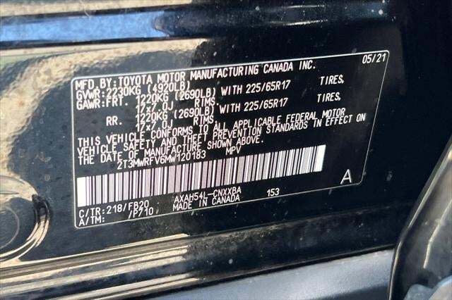 2021 Toyota RAV4 Hybrid LE Roseville CA