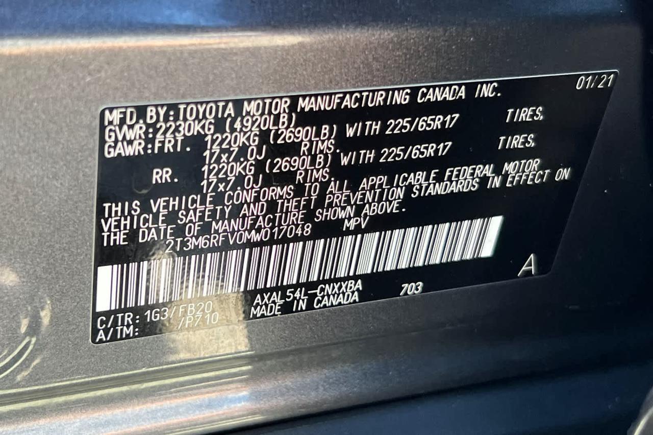 2021 Toyota RAV4 Hybrid LE Roseville CA