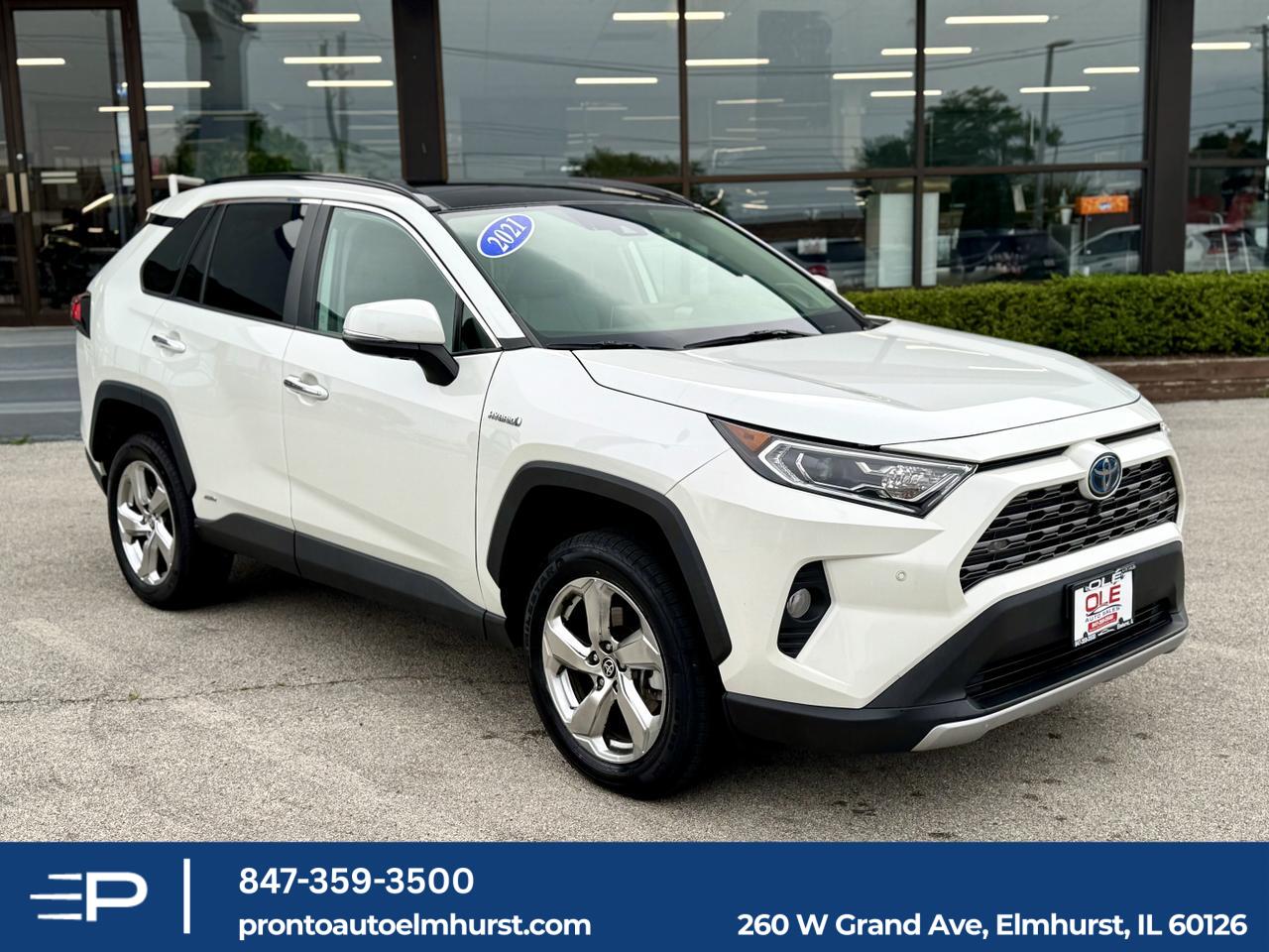 2021 Toyota RAV4 Hybrid Limited Elmhurst IL