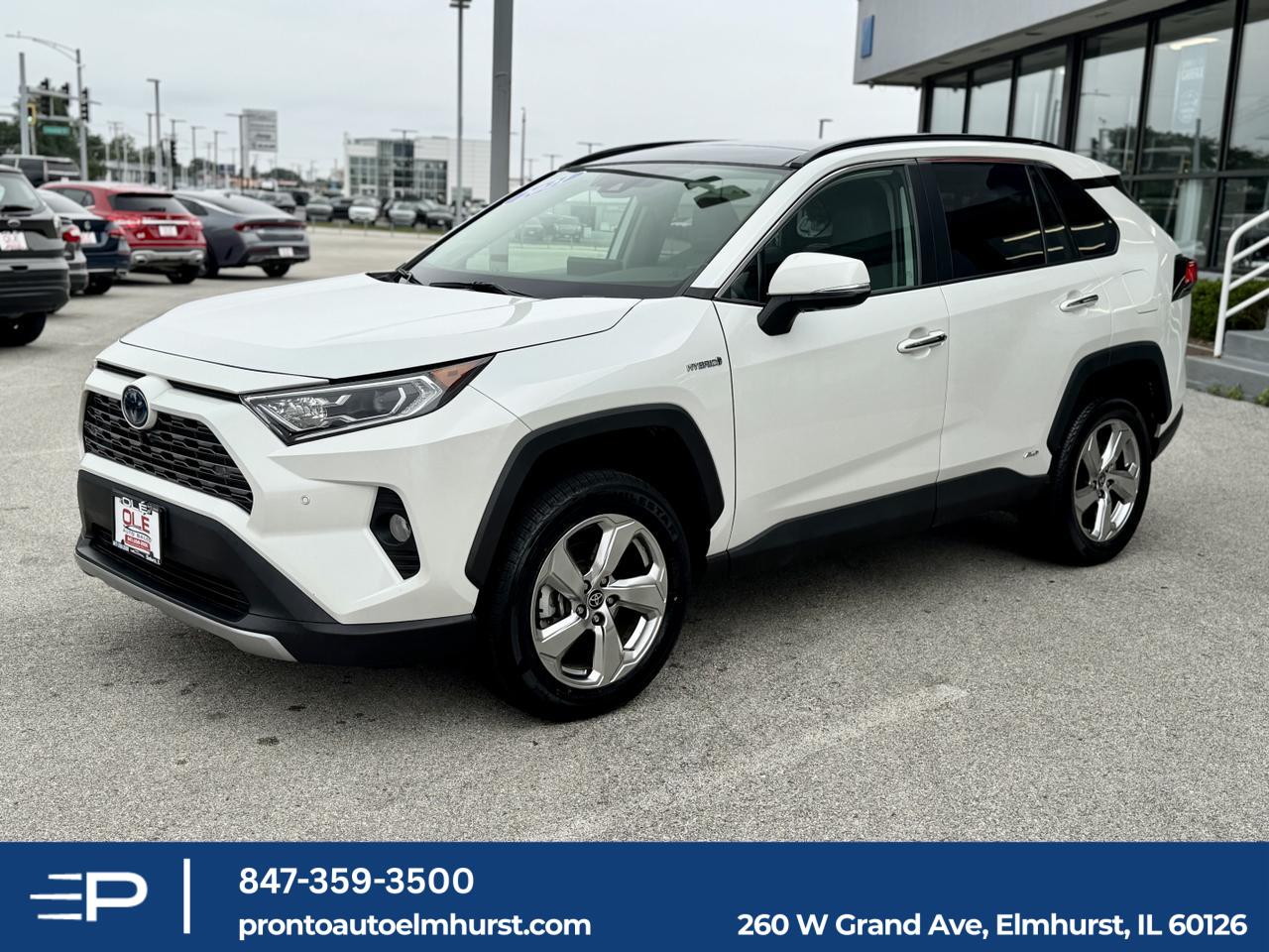 2021 Toyota RAV4 Hybrid Limited Elmhurst IL