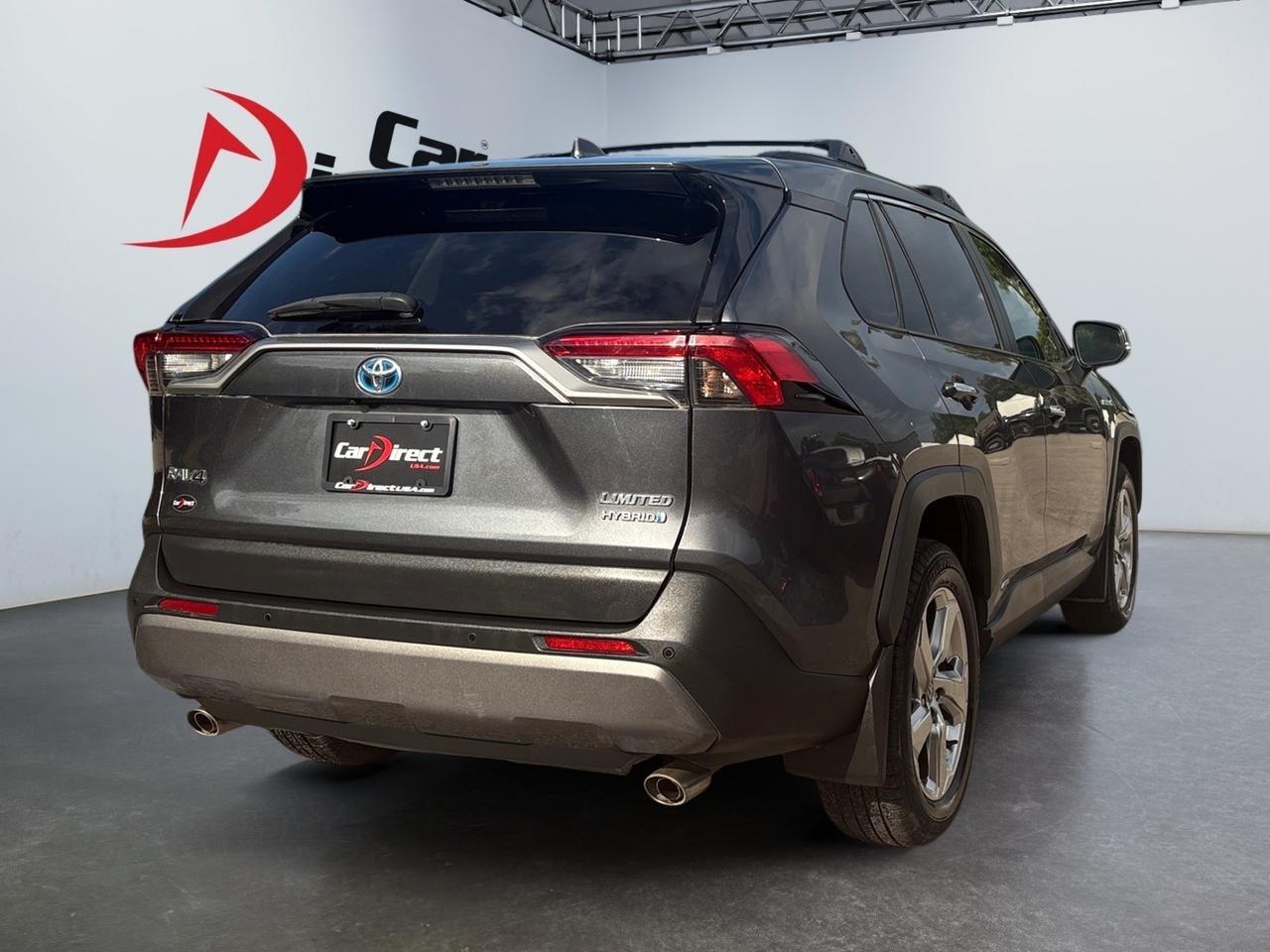 2021 Toyota RAV4 Hybrid Limited, PANORAMIC MOONROOF, POWER LIFTGATE, ROOF RAILS, TOW PACKAGE, HEATED & COOLING SEATS, 360 BACKUP CAMERA & SENSORS, BLIND SPOT ASSIST, FORWARD COLLISION ALERT, APPLE CARPLAY/ANDROID AUTO, RIDE IN NEW ELECTRIC STYLE! Virginia Beach VA