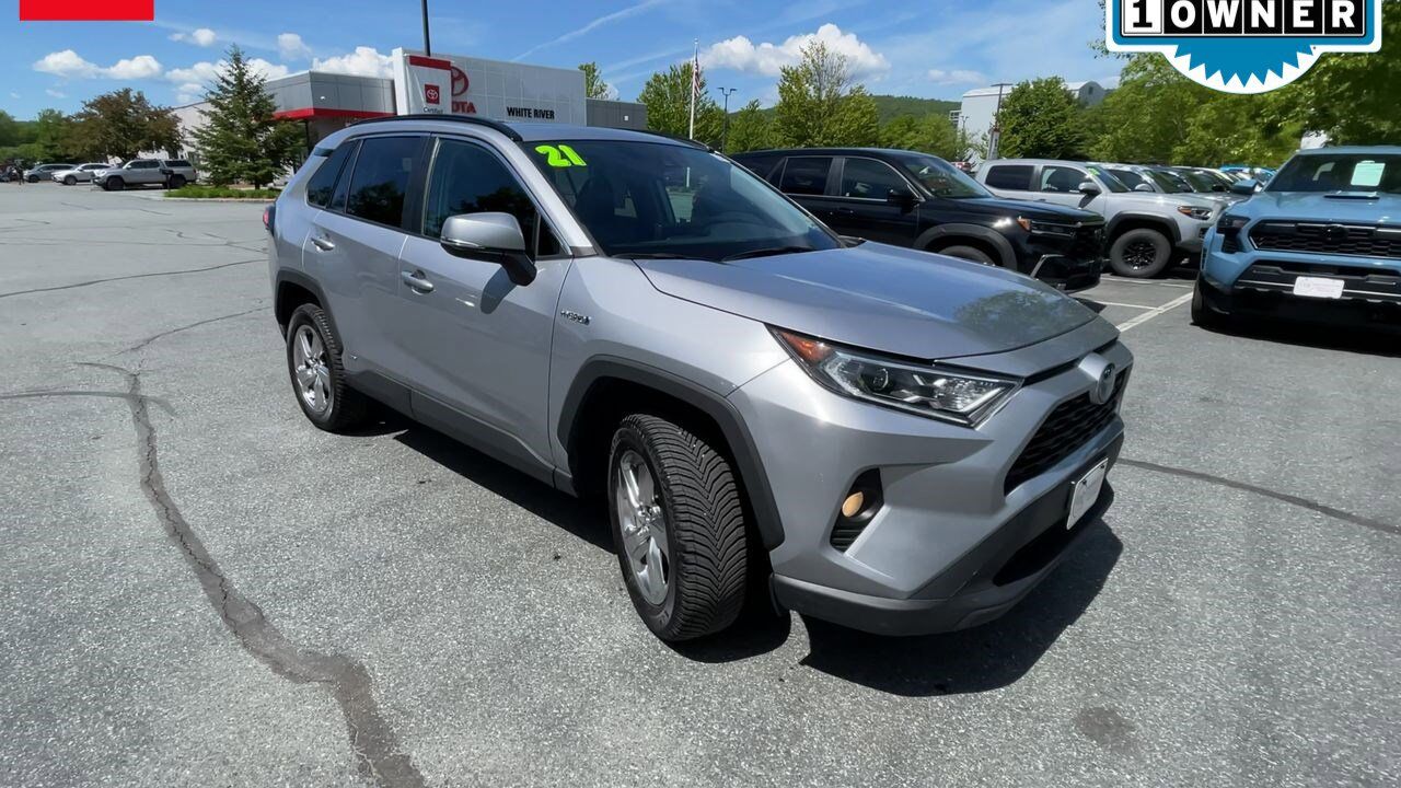2021 Toyota RAV4 Hybrid XLE Premium White River Junction VT