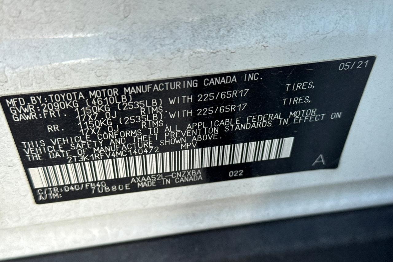 2021 Toyota RAV4 LE Roseville CA