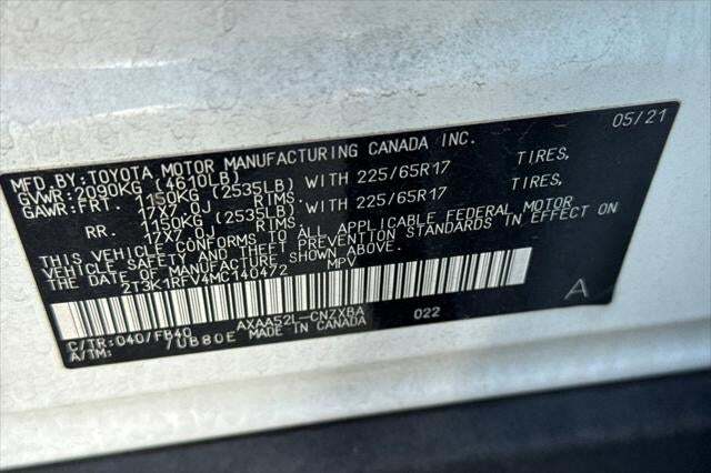 2021 Toyota RAV4 LE Roseville CA