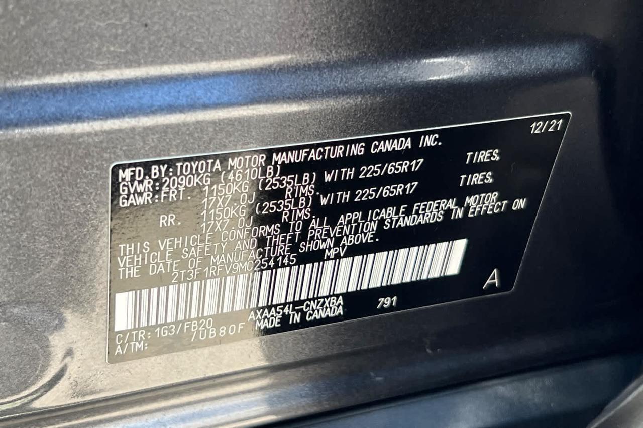2021 Toyota RAV4 LE Roseville CA
