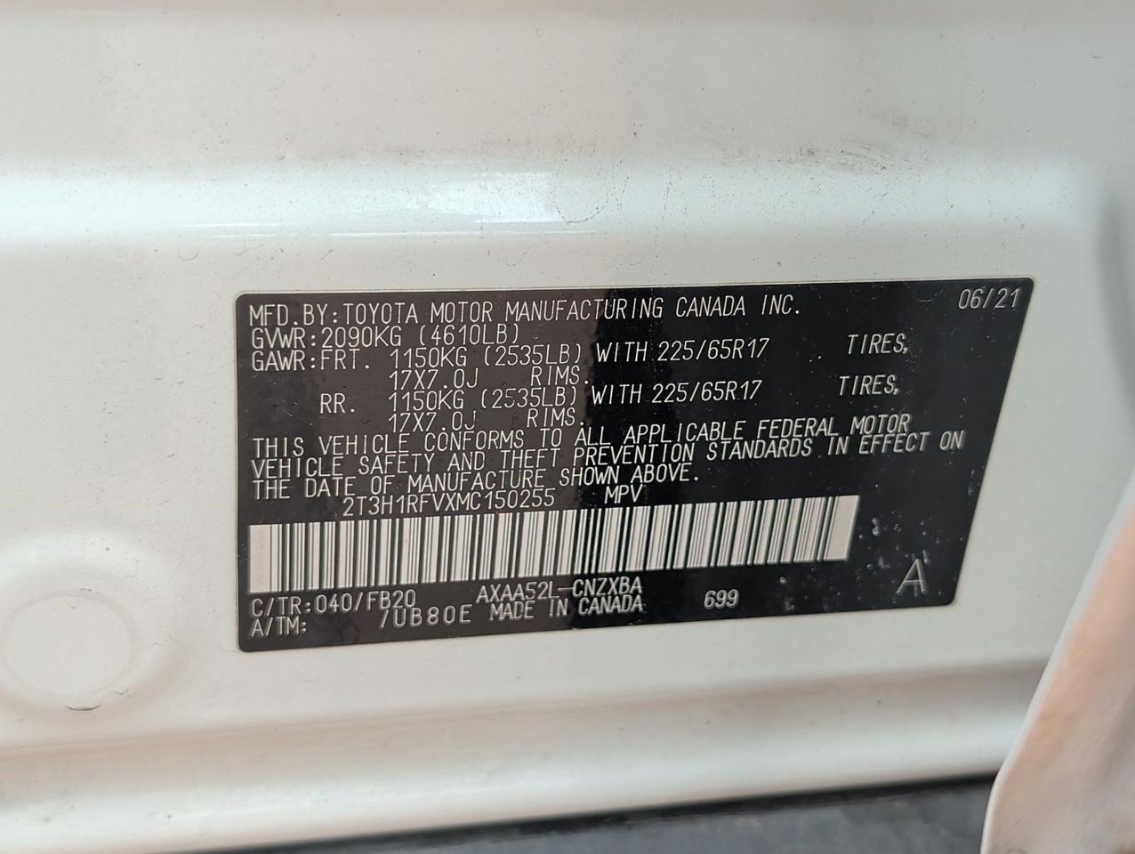 2021 Toyota RAV4 LE San Juan TX