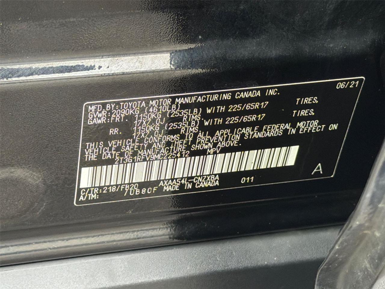 2021 Toyota RAV4 LE Hagerstown MD