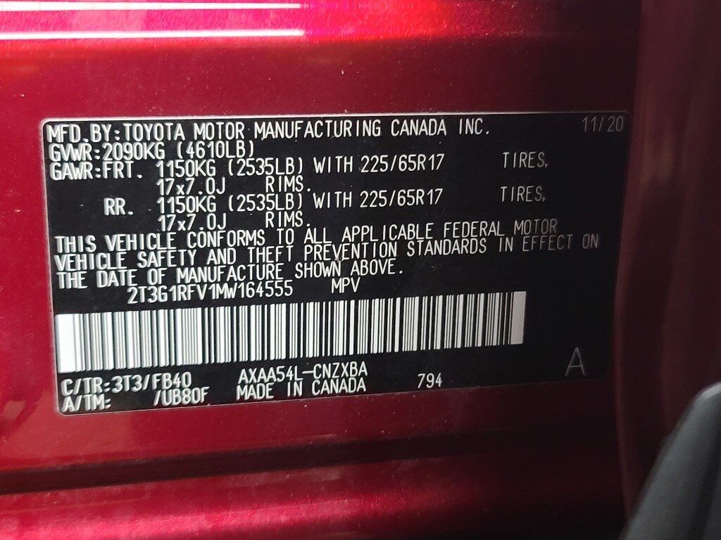 2021 Toyota RAV4 LE Springfield VA