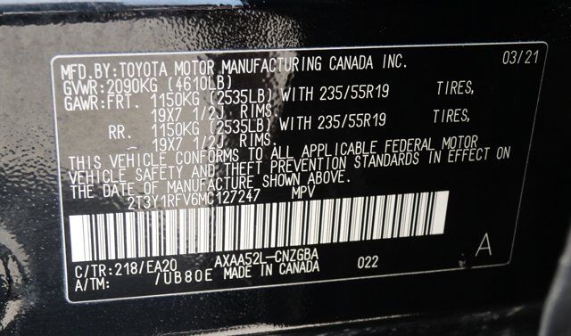 2021 Toyota RAV4 Limited San Juan TX