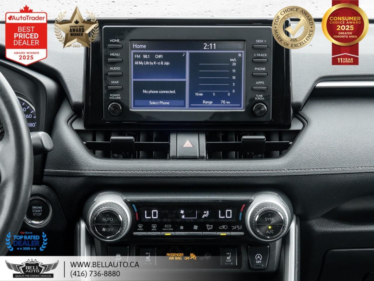 2021 Toyota RAV4 XLE | B.CAM | SUNROOF | DRIVEMODES | HTD SEATS | LOWKMS Toronto ON