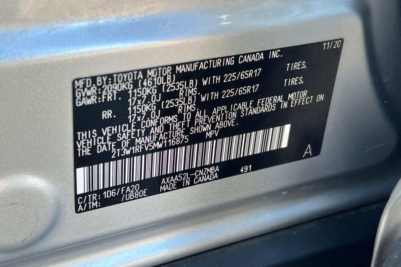 2021 Toyota RAV4 XLE Roseville CA