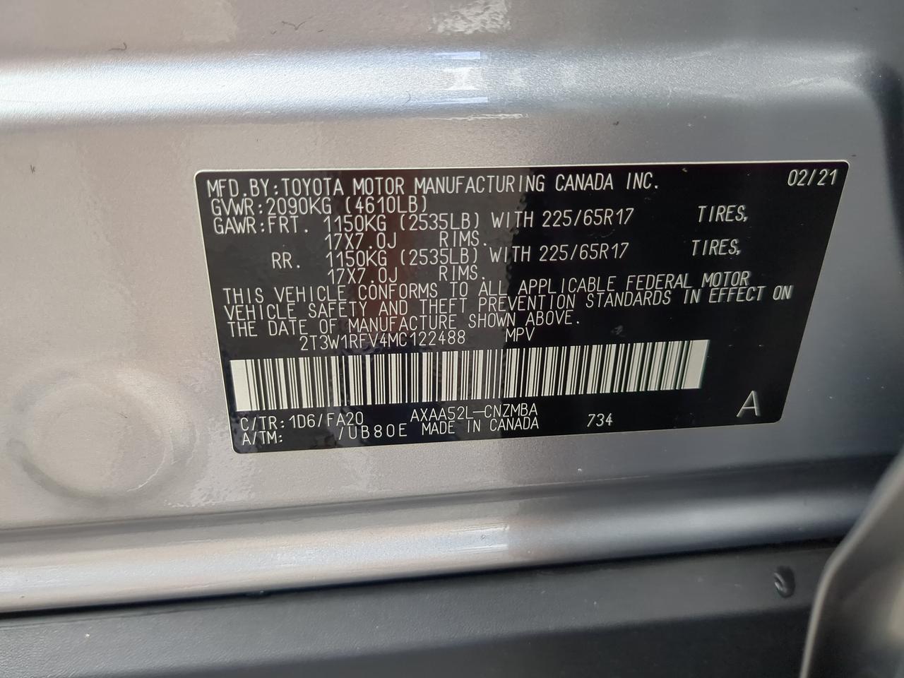 2021 Toyota RAV4 XLE Winder GA
