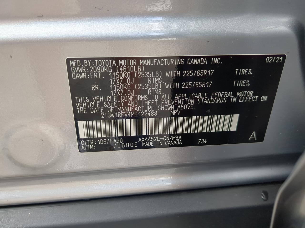 2021 Toyota RAV4 XLE Winder GA