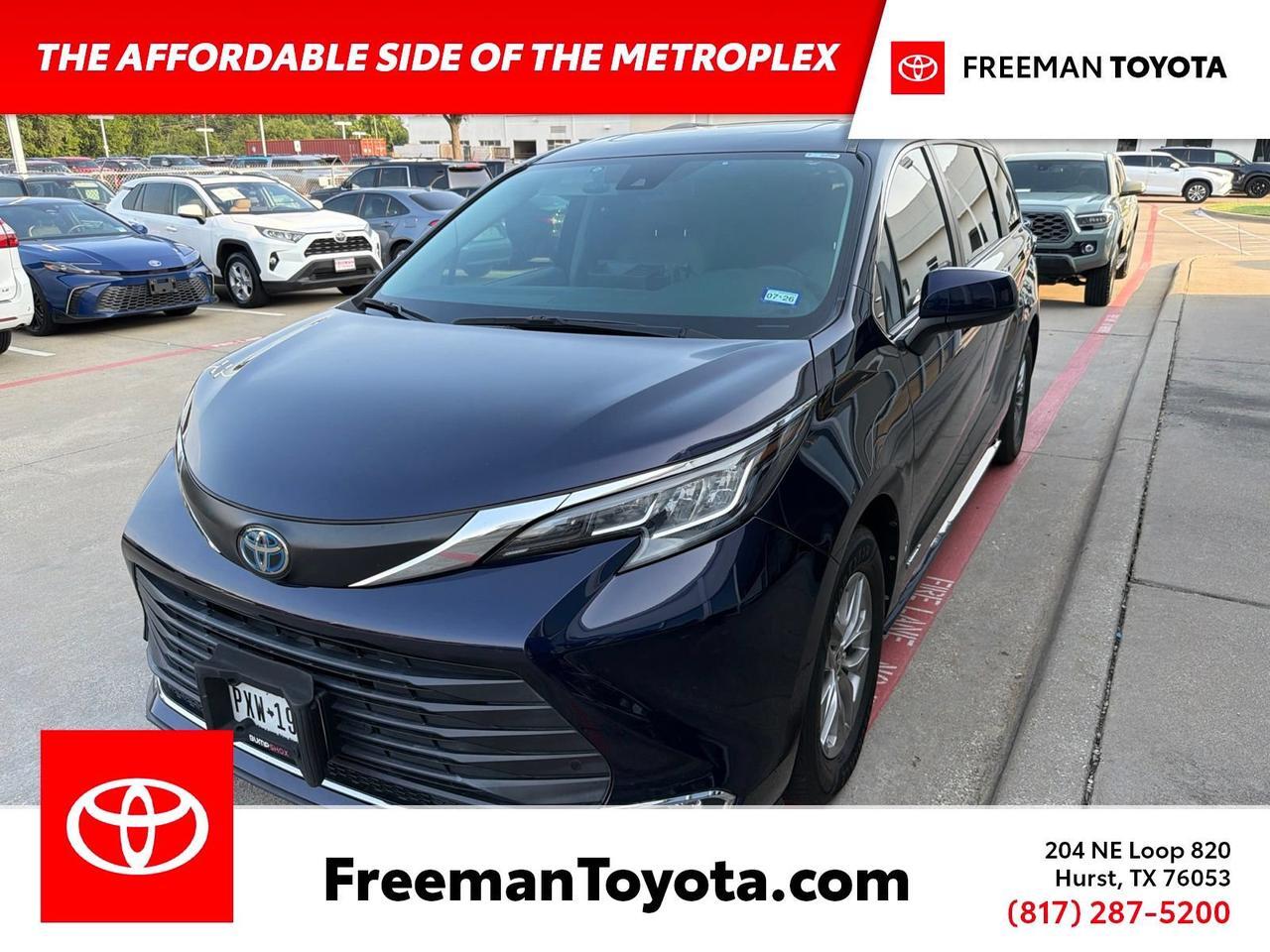 2021 Toyota Sienna XLE Hurst TX