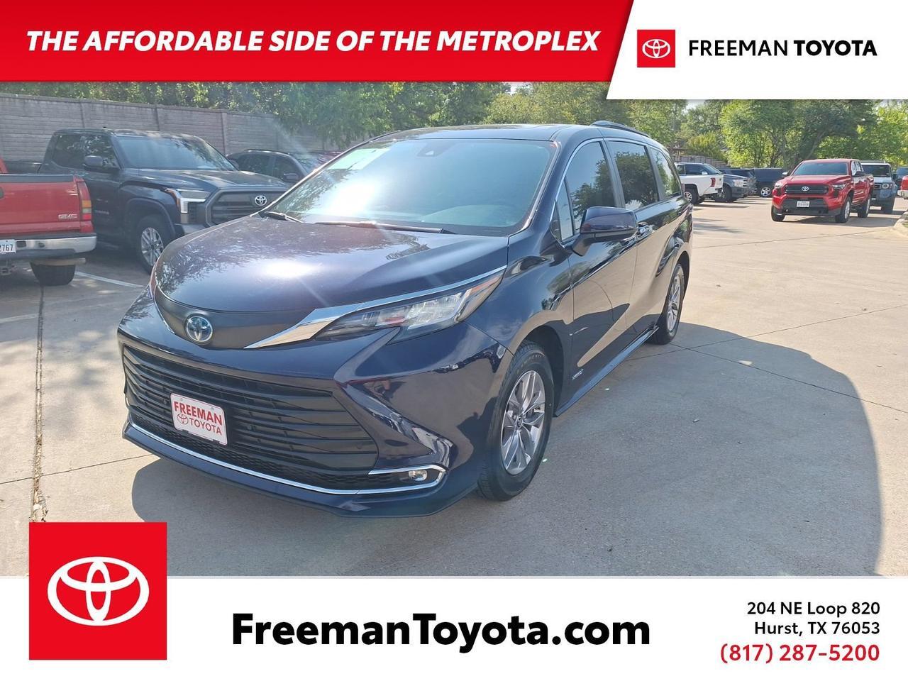 2021 Toyota Sienna XLE Hurst TX