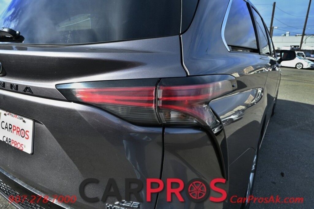 2021 Toyota Sienna XSE - 2.5L - Automatic - All Wheel Drive - Powered Heated Leather Seats - Backup Camera - Navigation - Push To Start - Keyless Entry - Bluetooth - Sunroof - 3rd Row Seating Anchorage AK