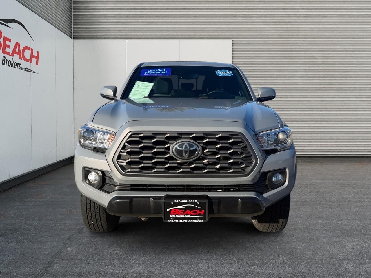 2021 Toyota Tacoma 4WD TRD OFF-ROAD, TOW PACKAGE, SLIDING REAR WINDOW, BACKUP CAMERA, BED LINER, BLUETOOTH, POWER MIRRORS, COME AND TEST DRIVE THIS TOYOTA TACOMA TODAY! Norfolk VA
