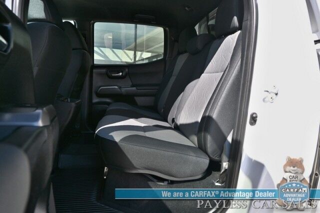 2021 Toyota Tacoma 4WD TRD Off Road / 4X4 / Crew Cab / Power Premium Cloth Seats / Lane Departure & Blind Spot Alert / Apple CarPlay & Android Auto / Back Up Camera / Color Matched Leer Canopy / Keyless Entry & Start / Tow Pkg Anchorage AK