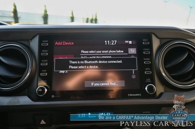 2021 Toyota Tacoma 4WD TRD Off Road / 4X4 / Crew Cab / Premium Cloth Seats / Adaptive Cruise Control / Lane Departure Alert / Apple CarPlay & Android Auto / Back Up Camera / Bed Liner / Keyless Entry & Start / Tow Pkg Anchorage AK