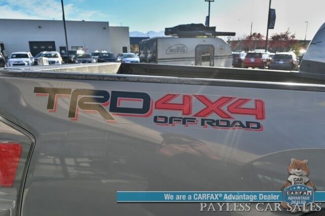 2021 Toyota Tacoma 4WD TRD Off Road / 4X4 / Crew Cab / Premium Cloth Seats / Adaptive Cruise Control / Lane Departure Alert / Apple CarPlay & Android Auto / Back Up Camera / Bed Liner / Keyless Entry & Start / Tow Pkg Anchorage AK