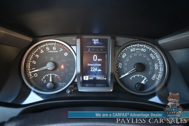 2021 Toyota Tacoma 4WD TRD Off Road / 4X4 / Crew Cab / Premium Cloth Seats / Adaptive Cruise Control / Lane Departure Alert / Apple CarPlay & Android Auto / Back Up Camera / Bed Liner / Keyless Entry & Start / Tow Pkg Anchorage AK