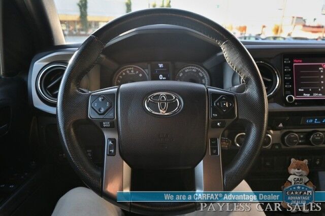 2021 Toyota Tacoma 4WD TRD Off Road / 4X4 / Crew Cab / Premium Cloth Seats / Adaptive Cruise Control / Lane Departure Alert / Apple CarPlay & Android Auto / Back Up Camera / Bed Liner / Keyless Entry & Start / Tow Pkg Anchorage AK