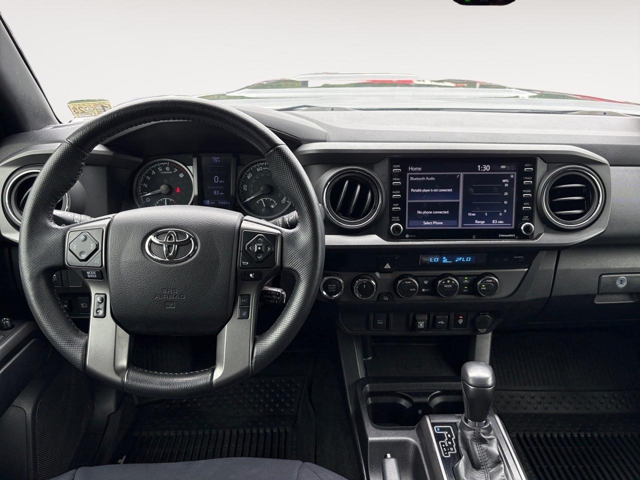 2021 Toyota Tacoma 4WD TRD Sport, LIFTED, CUSTOM BLACK FUEL WHEELS, TOW PACKAGE, LANE KEEP ASSIST, PRE-COLLISION ALERT, WIRELESS PHONE CHARGER, APPLE CARPLAY/ANDROID AUTO, NAVIGATION, LOW MILES, A TACOMA READY TO COME HOME WITH YOU!