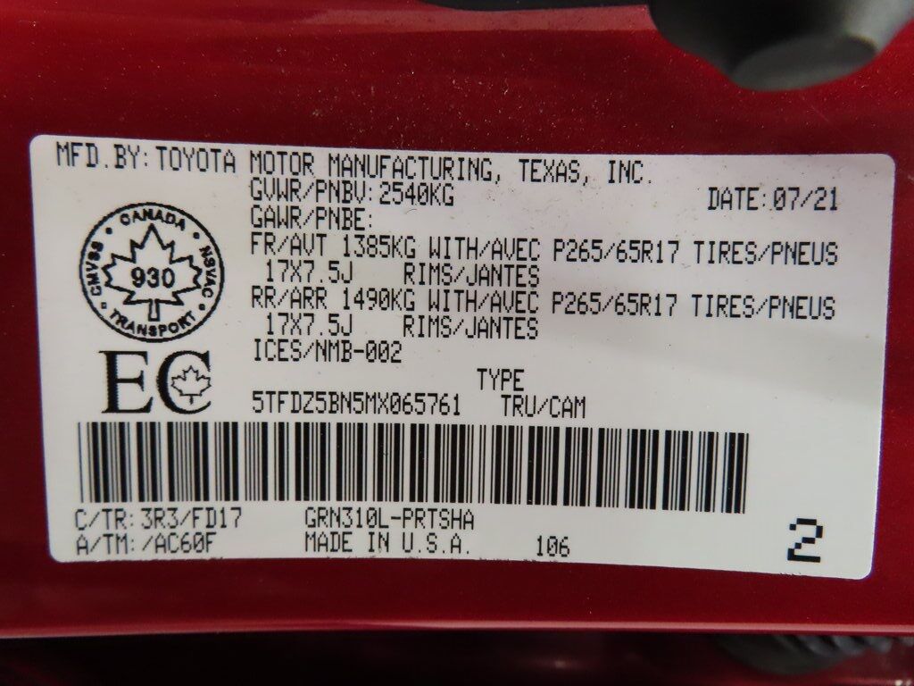 2021 Toyota Tacoma 4x4 Double Cab TRD Sport Fond du Lac WI