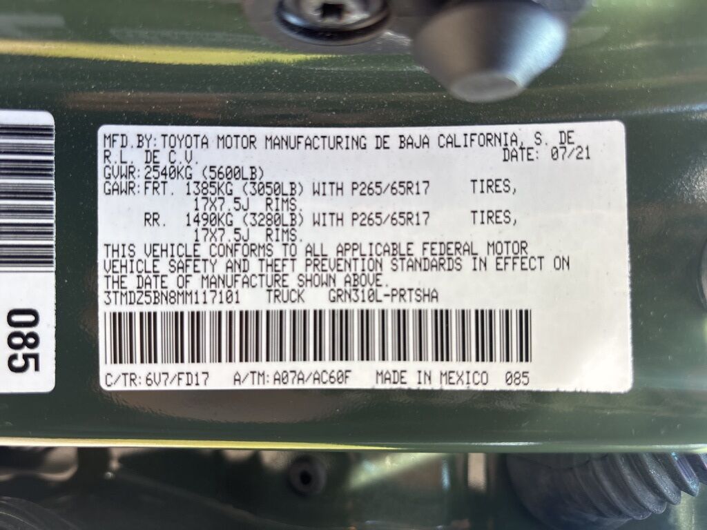 2021 Toyota Tacoma 4x4 Double Cab TRD Sport Minocqua WI