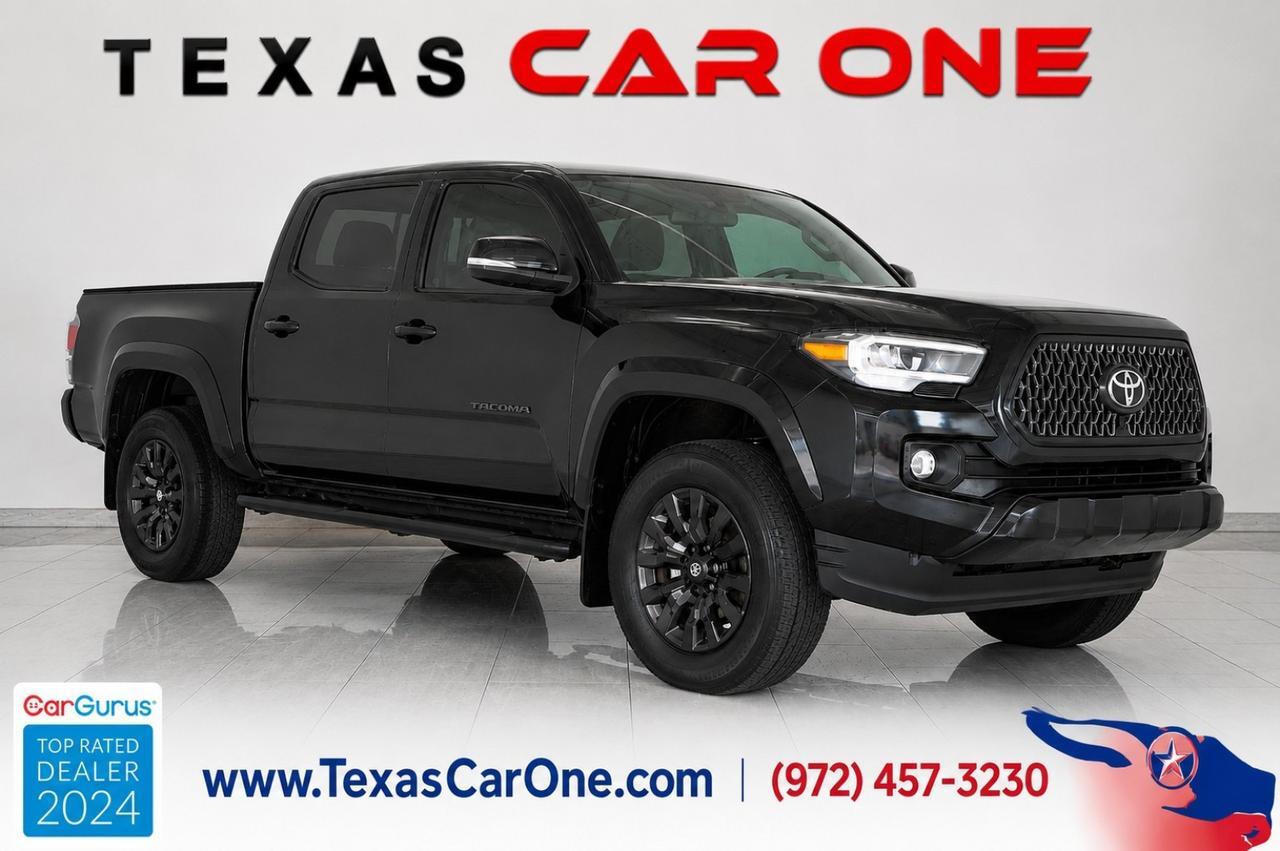 2021 Toyota Tacoma LIMITED V6 DOUBLE CAB TOYOTA SAFETY SENSE NAVIGATION SUNROOF LEATHER HEATED SEATS