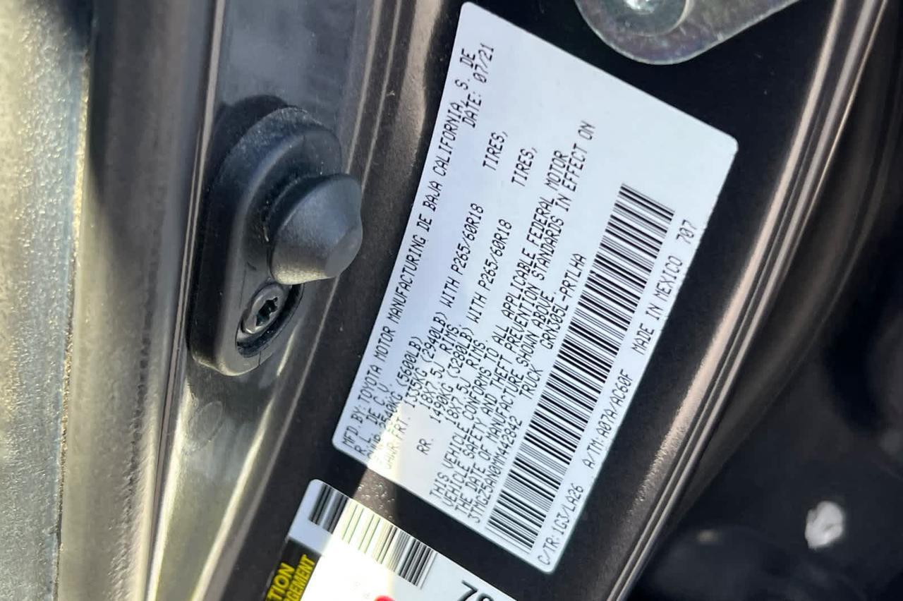 2021 Toyota Tacoma Limited Roseville CA