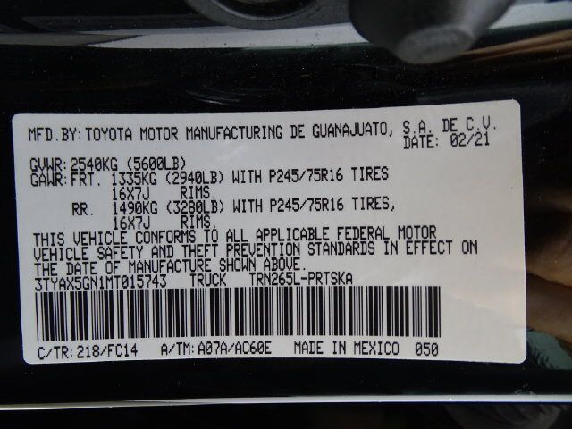 2021 Toyota Tacoma SR5 Raleigh NC