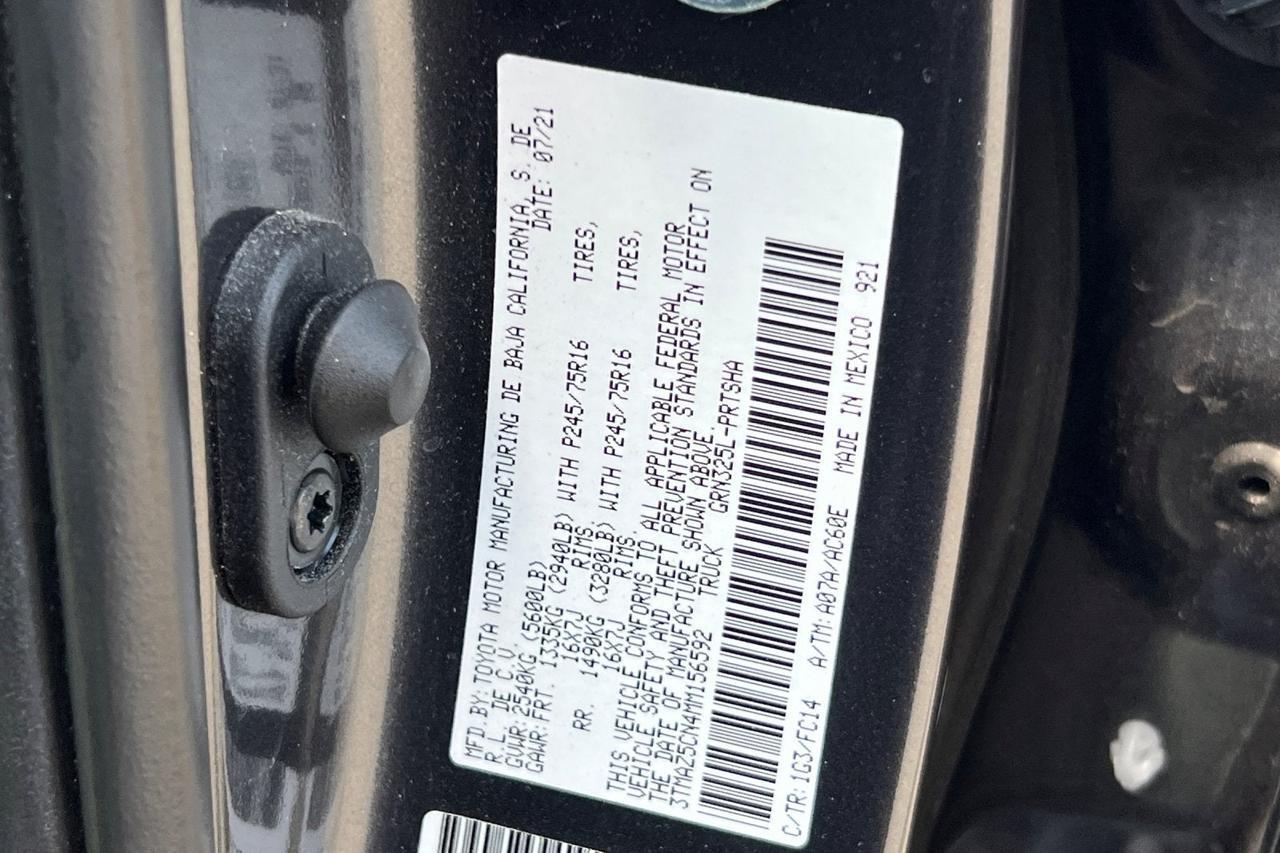2021 Toyota Tacoma SR5 Roseville CA