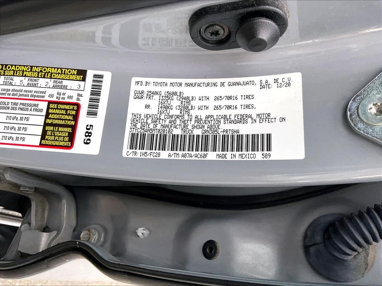 2021 Toyota Tacoma SR5 Roseville CA